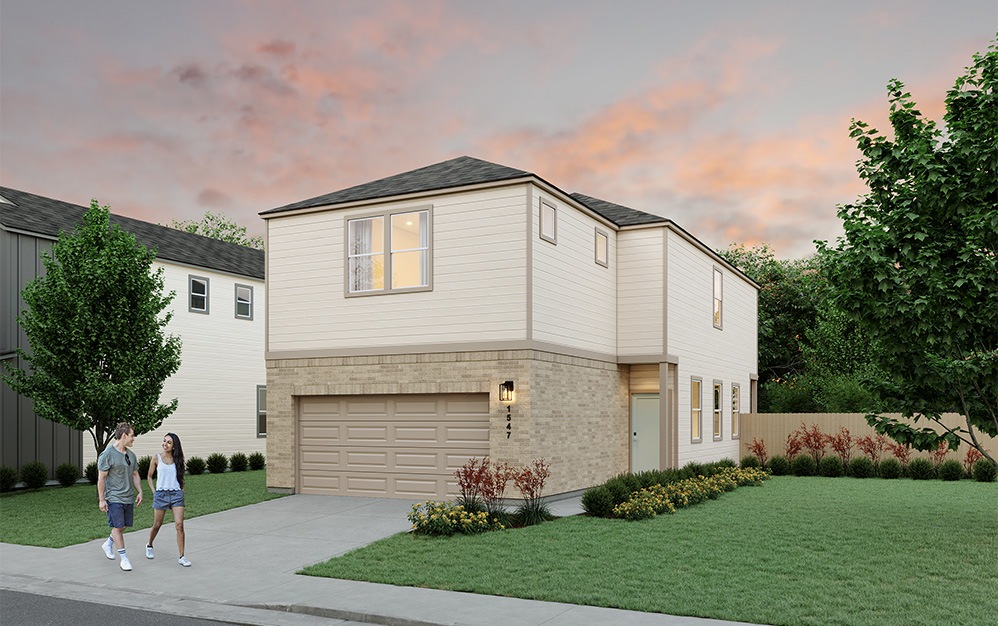 A5 - 4 bedroom floorplan layout with 2.5 bathrooms and 1784 square feet (Elevation B)